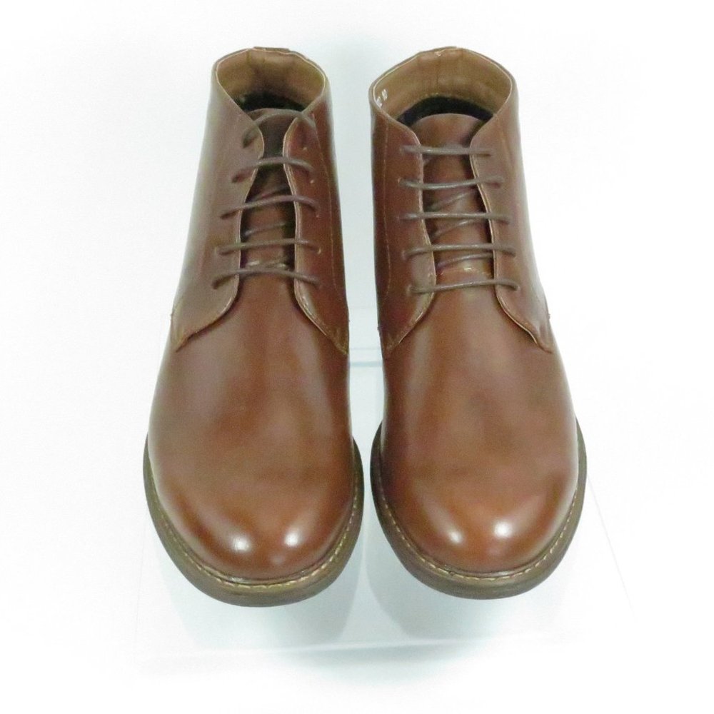Men’s Upgrade Cognac Leather Boots